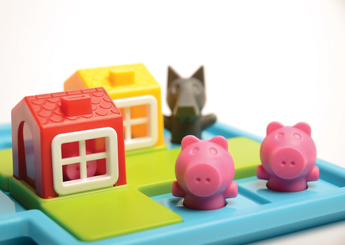 SmartGames Three Little Piggies Deluxe Game (3-6yrs)