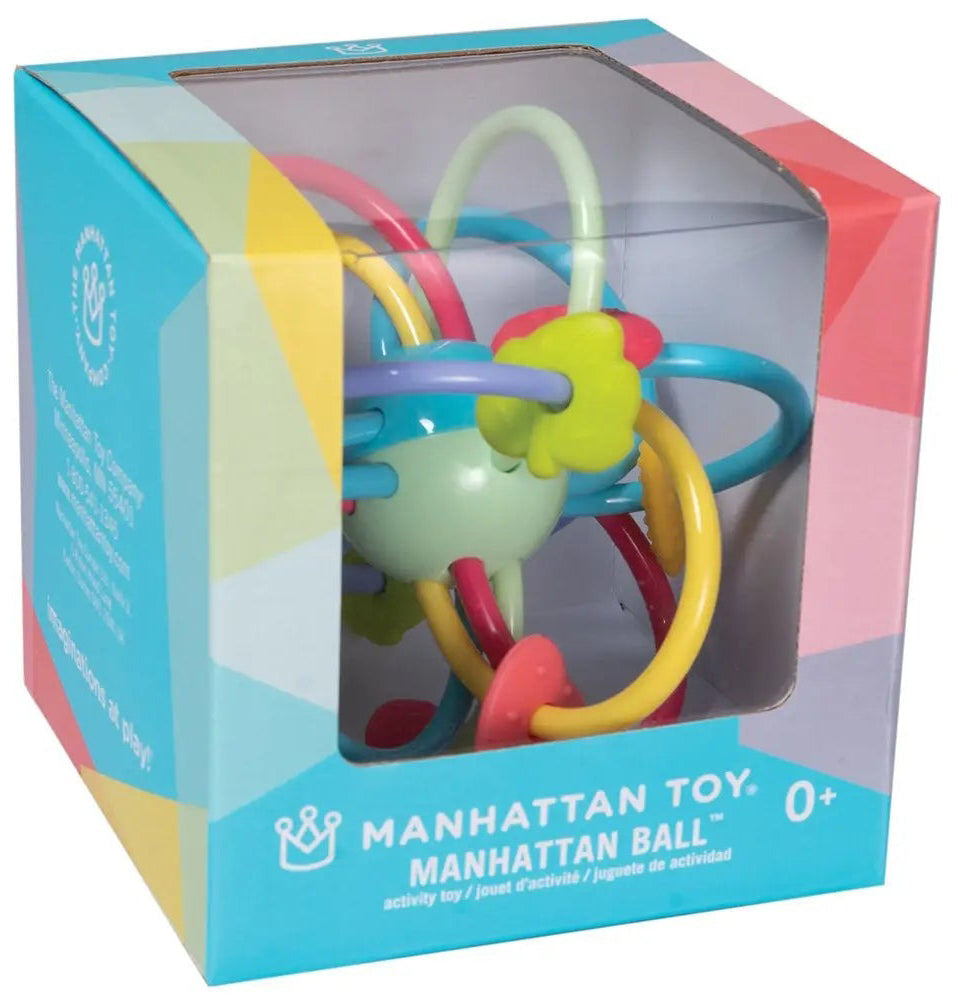 Manhattan Toy Manhattan Ball - Sensory Teether Rattle