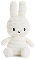 Miffy Plush Sitting ECO Corduroy - Off White (23cm)