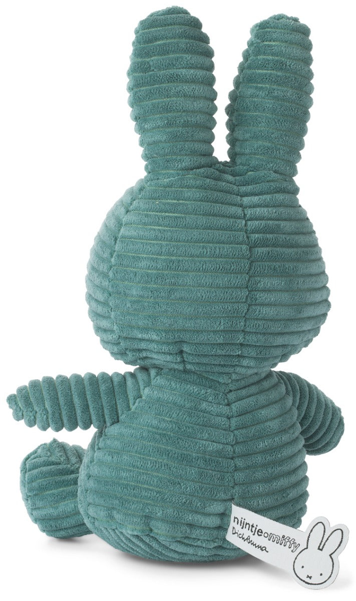 Miffy Plush Sitting ECO Corduroy - Green (23cm)