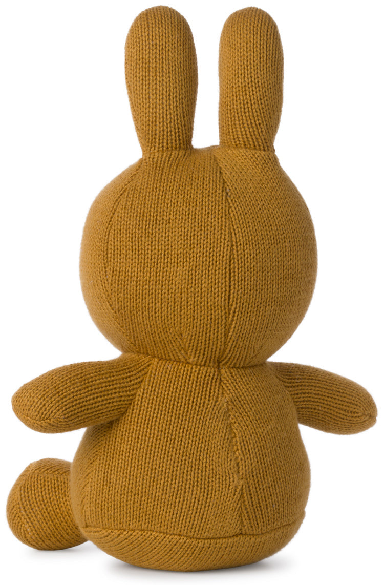 Miffy Plush Sitting Organic Cotton Knit - Fudge (23cm)