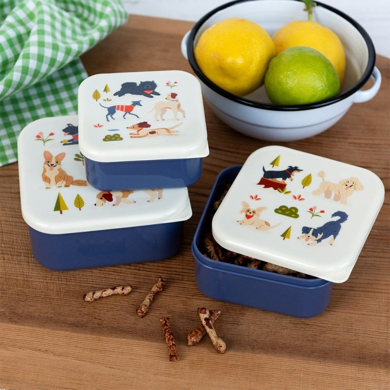 Rex London Dog Park Set of 3 Snack Boxes