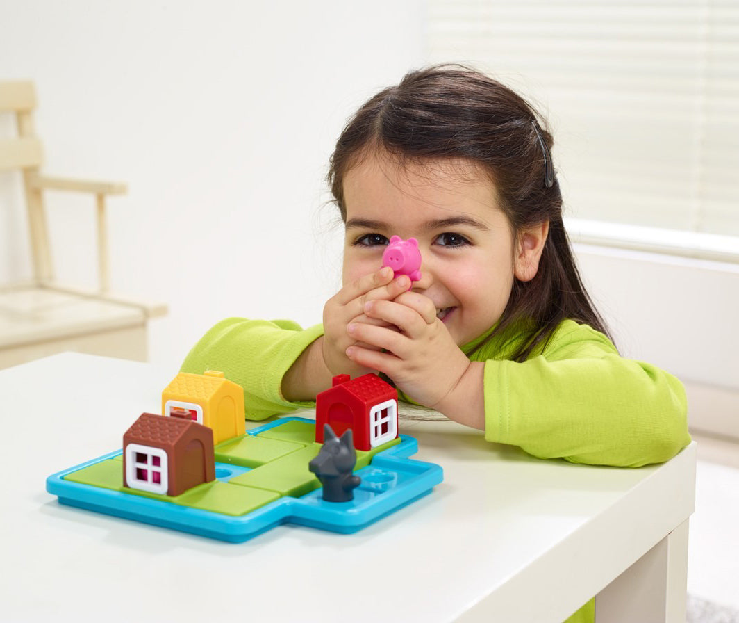 SmartGames Three Little Piggies Deluxe Game (3-6yrs)