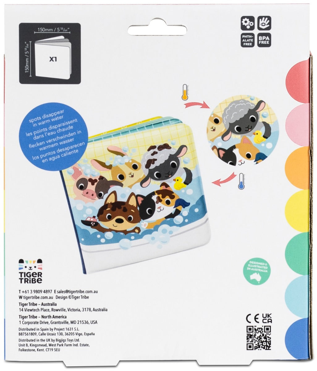 Tiger Tribe Bath Book - Messy Farm