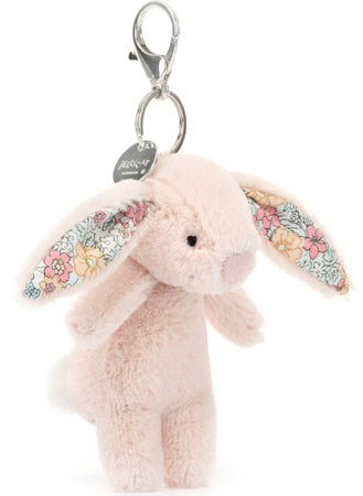 Jellycat Bashful Blossom Blush Bunny Bag Charm (17cm)