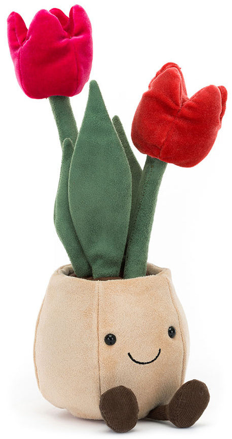 Jellycat Amuseable Tulip Pot (30cm)