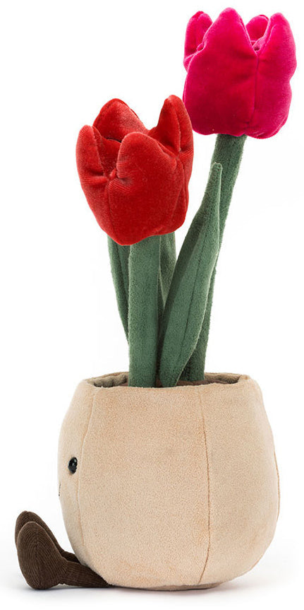 Jellycat Amuseable Tulip Pot (30cm)