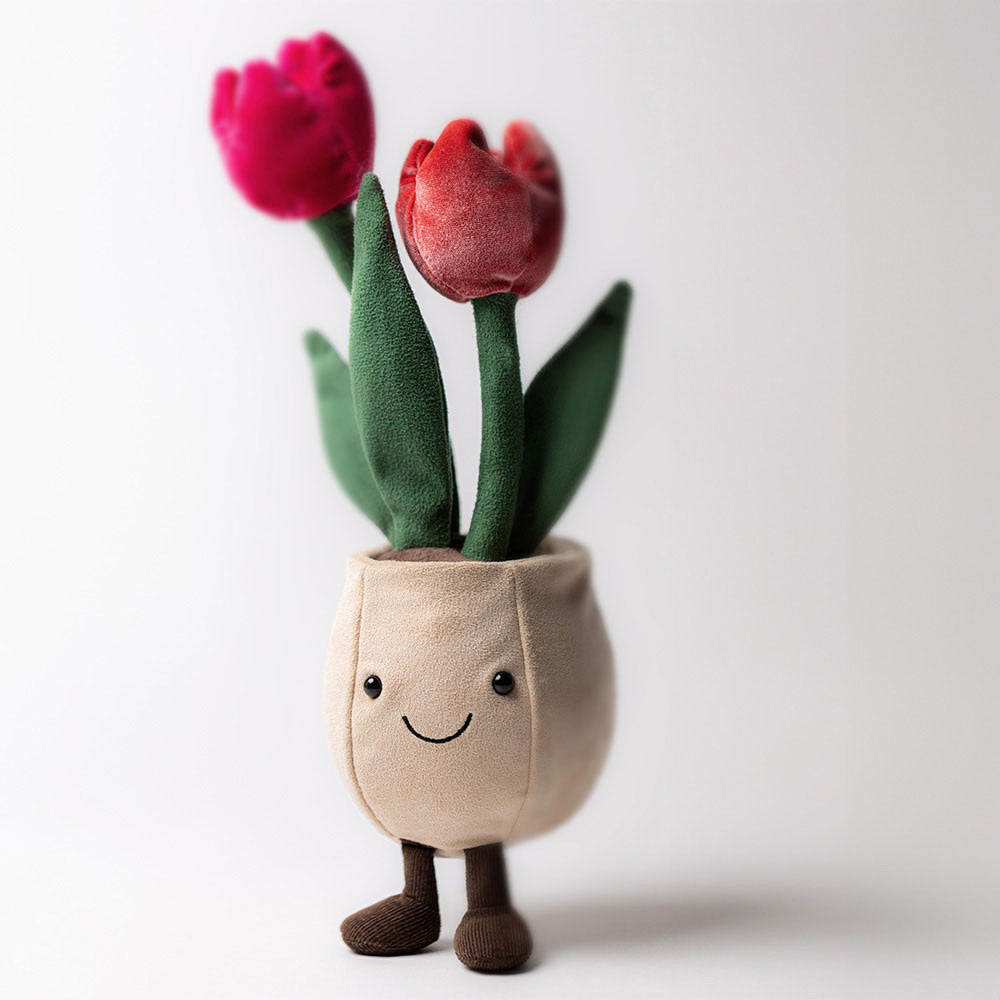 Jellycat Amuseable Tulip Pot (30cm)