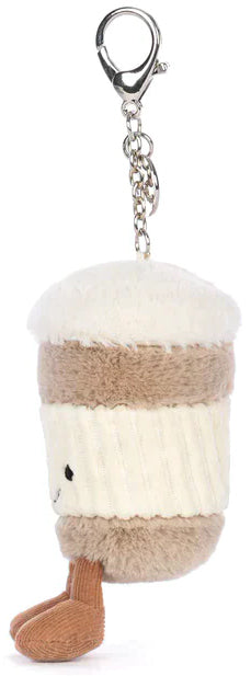 Jellycat Amuseables Coffee-To-Go Bag Charm (18cm)