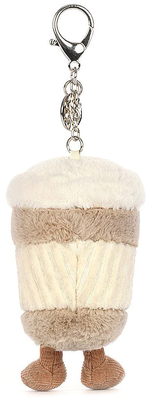 Jellycat Amuseables Coffee-To-Go Bag Charm (18cm)