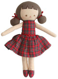 Alimrose Audrey Doll - Tartan (26cm)