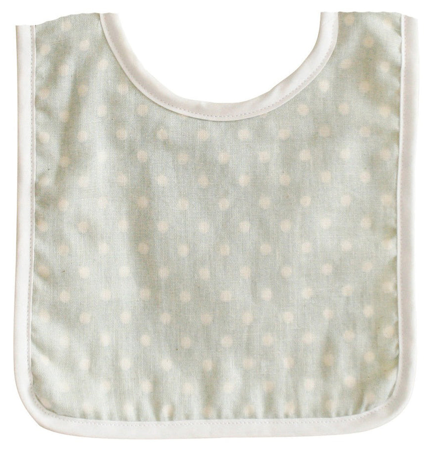 Alimrose Baby Bib - Duck Egg Blue
