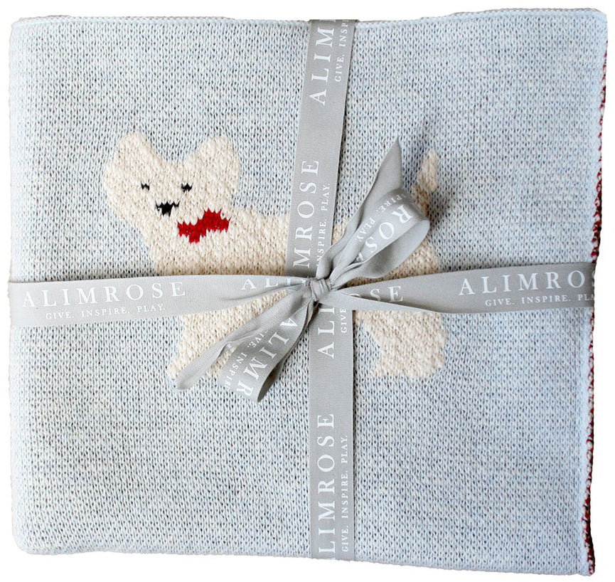 Alimrose Westie Puppy Baby Blanket