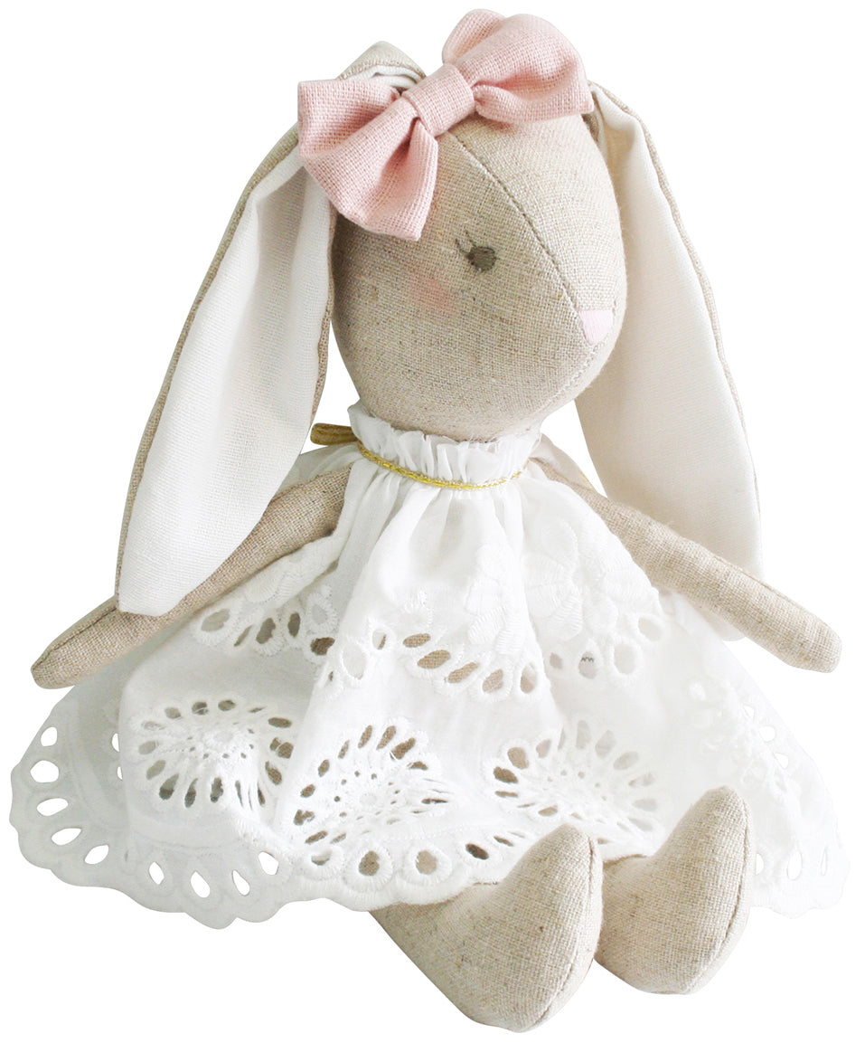 Alimrose Baby Broderie Bunny (27cm)