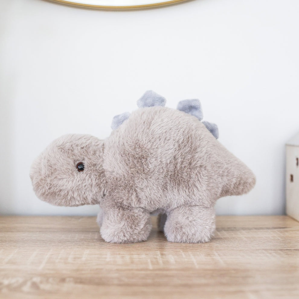 Alimrose Plush Baby Dino - Grey (28cm)