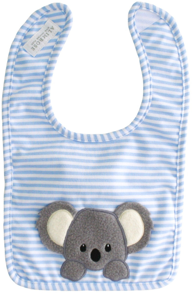Alimrose Baby Koala Bib - Blue