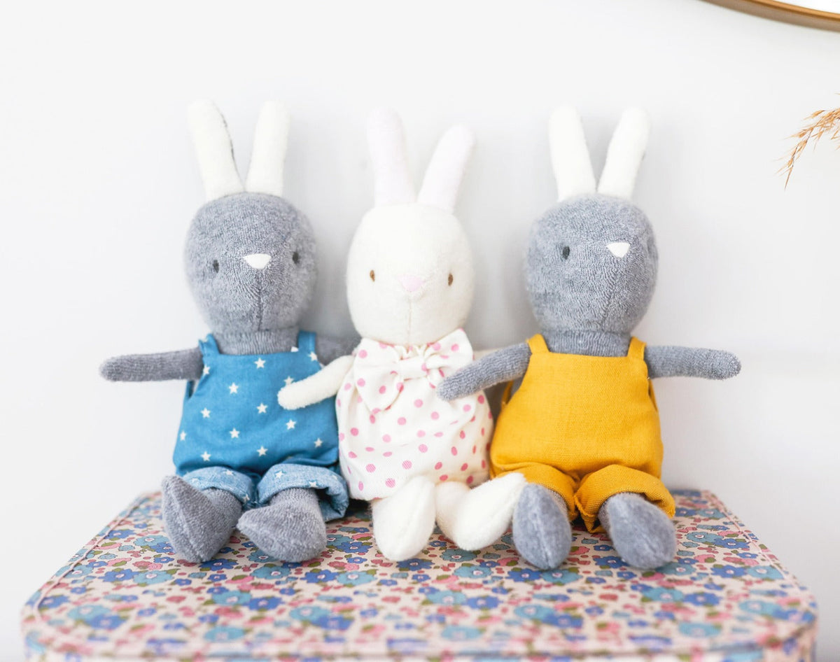 Alimrose Baby Benny Bunny - Blue Star (26cm)