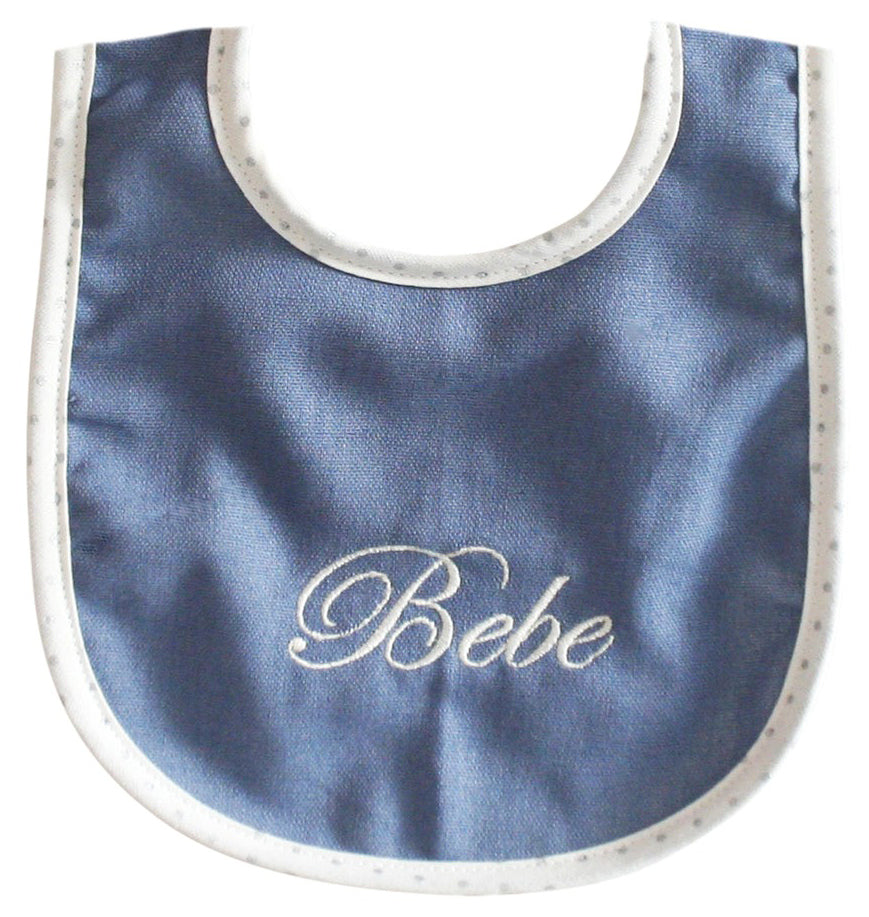 Alimrose Baby Bib - Bebe Chambray