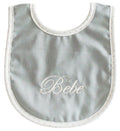Alimrose Baby Bib - Bebe Grey