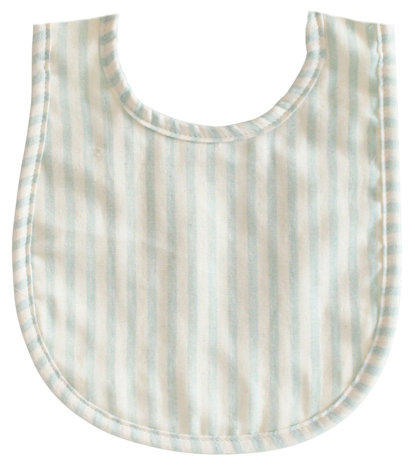 Alimrose Baby Bib - Sage Stripe