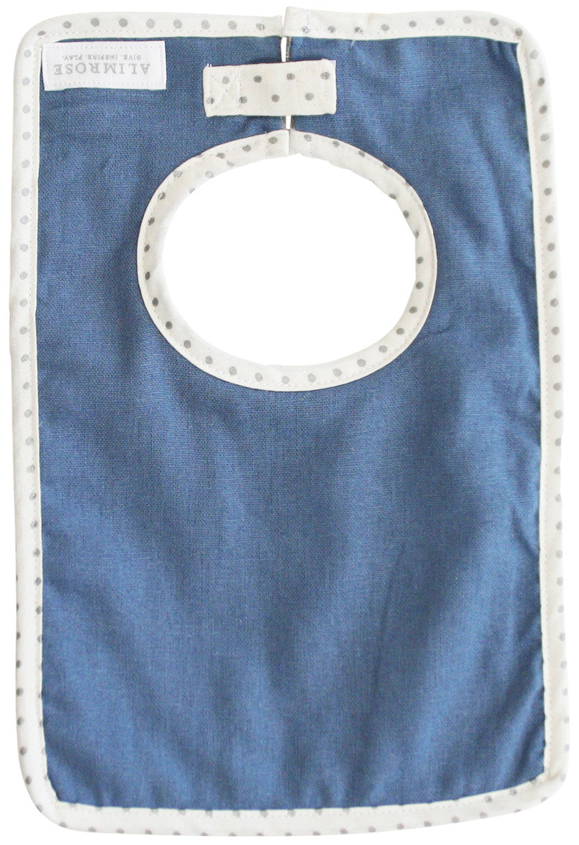 Alimrose Bobby Bib - Chambray Linen