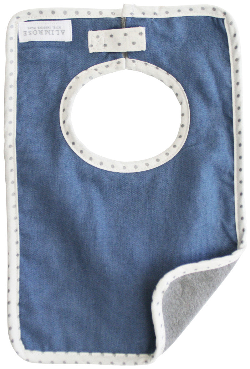 Alimrose Bobby Bib - Chambray Linen