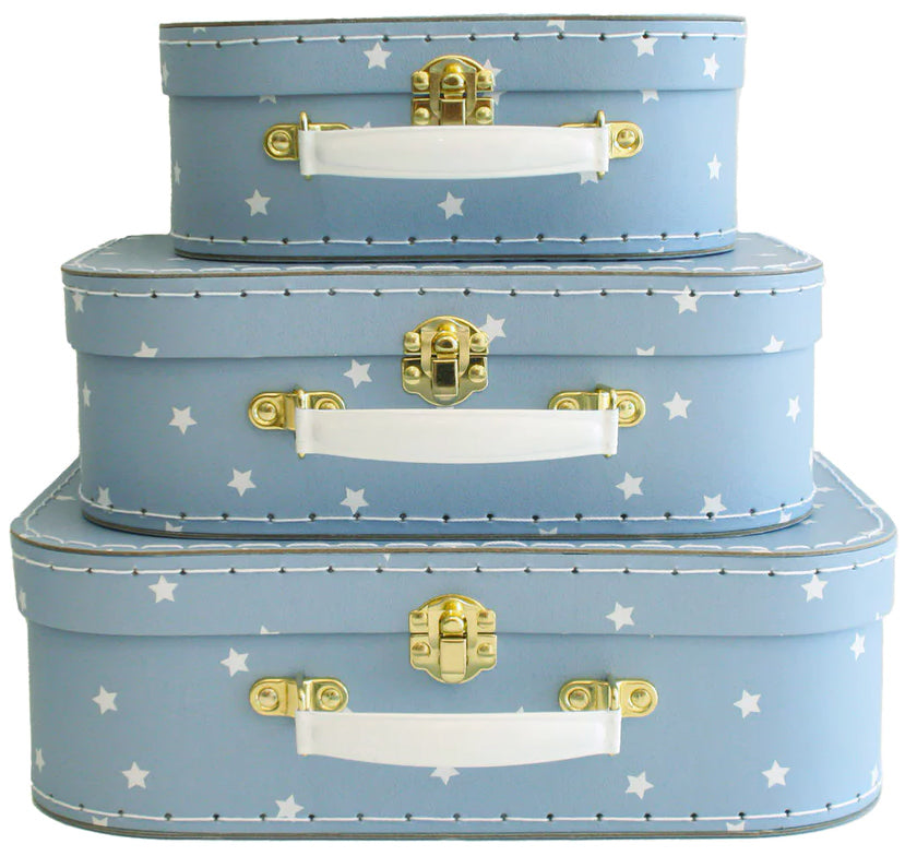 Alimrose Carry Case Set (3pcs) - Blue Stars