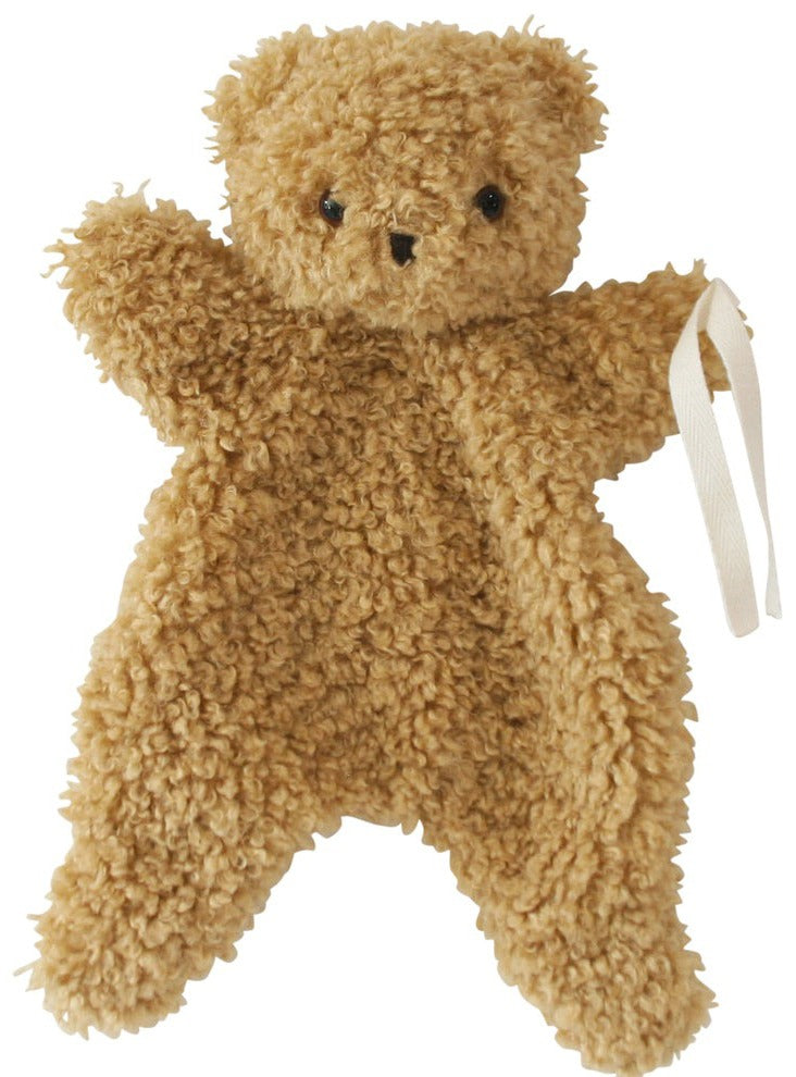 Alimrose Charlie Bear Paci Comforter - Caramel (28cm)