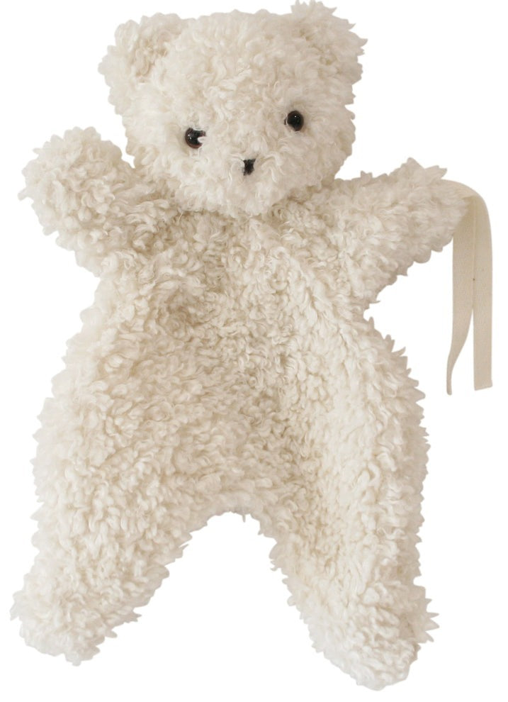 Alimrose Charlie Bear Paci Comforter - Ivory (28cm)