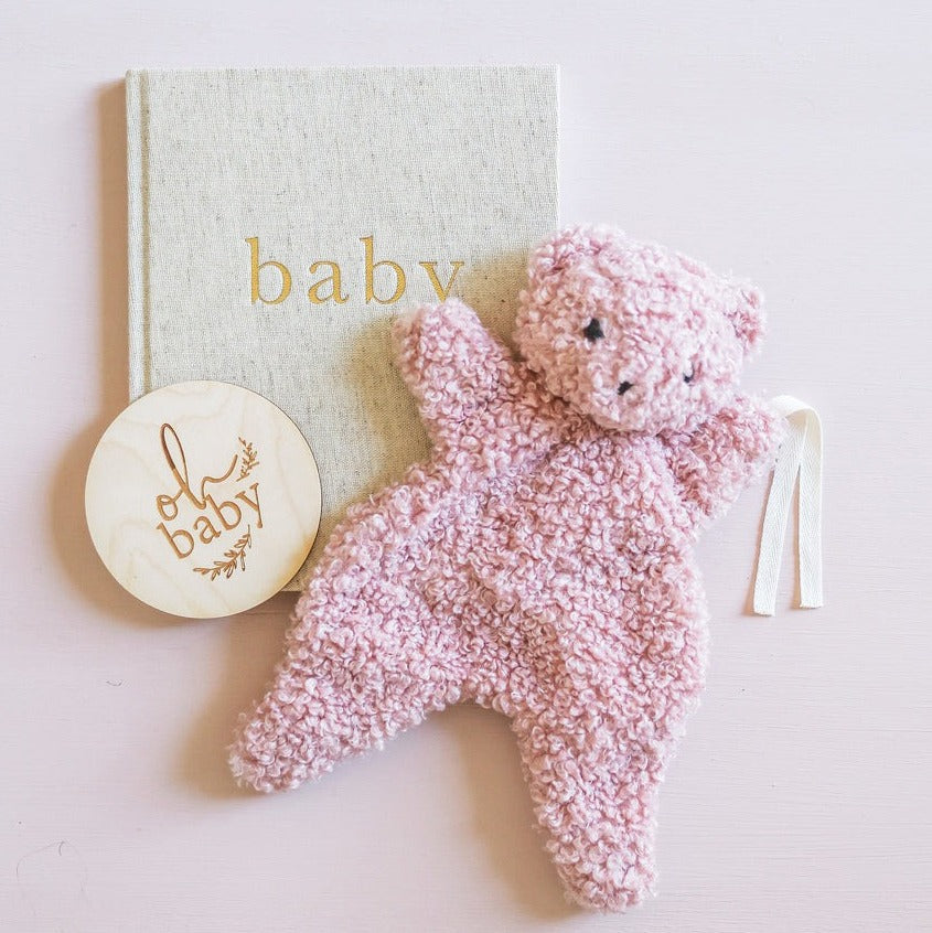 Alimrose Charlie Bear Paci Comforter - Petal (28cm)