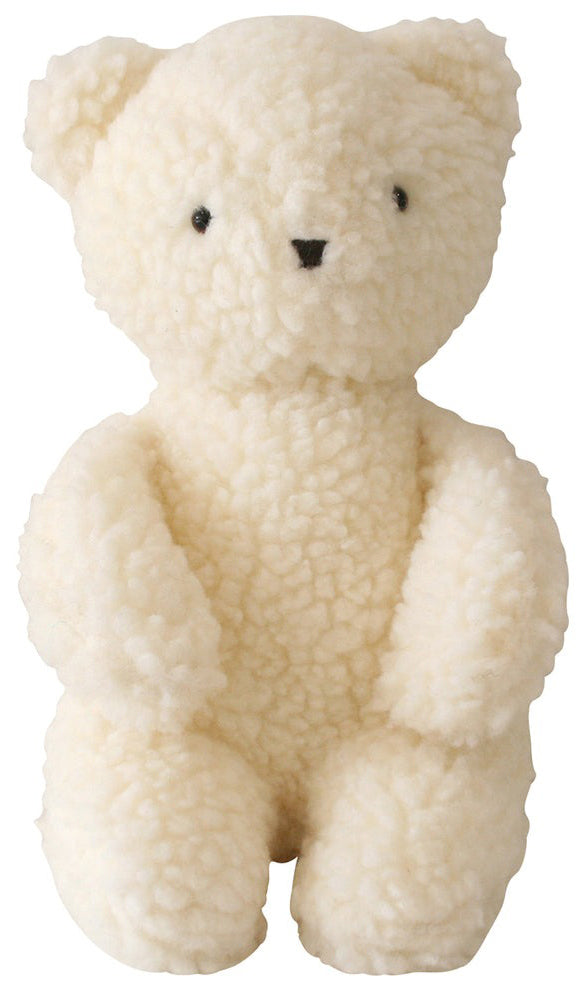 Alimrose Charlie Sherpa Baby Bear - Ivory (26cm)