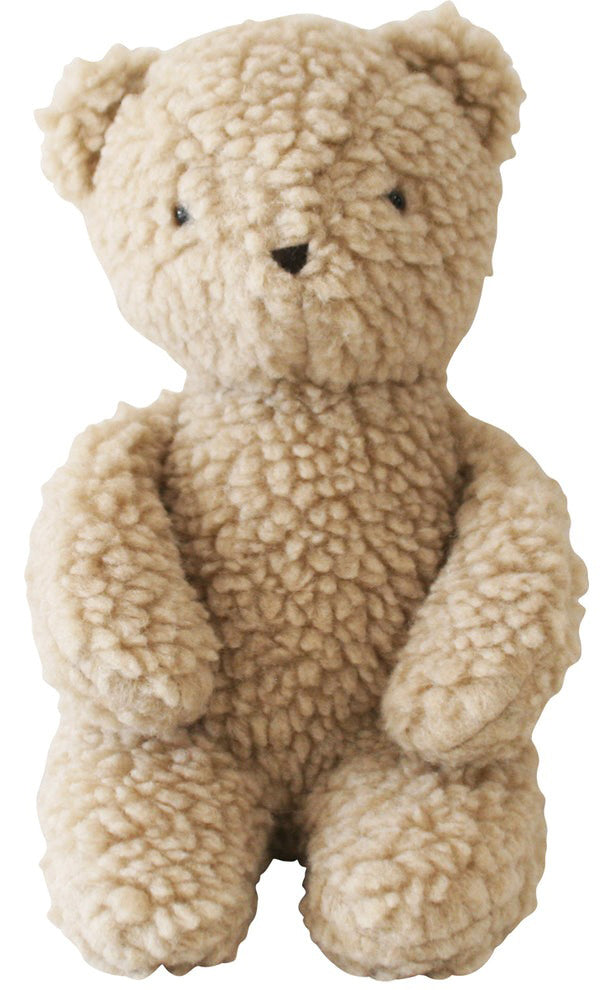 Alimrose Charlie Sherpa Baby Bear - Oatmeal (26cm)
