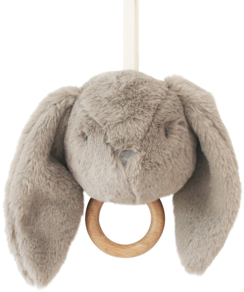 Alimrose Darcey Bunny Musical - Grey (18cm)