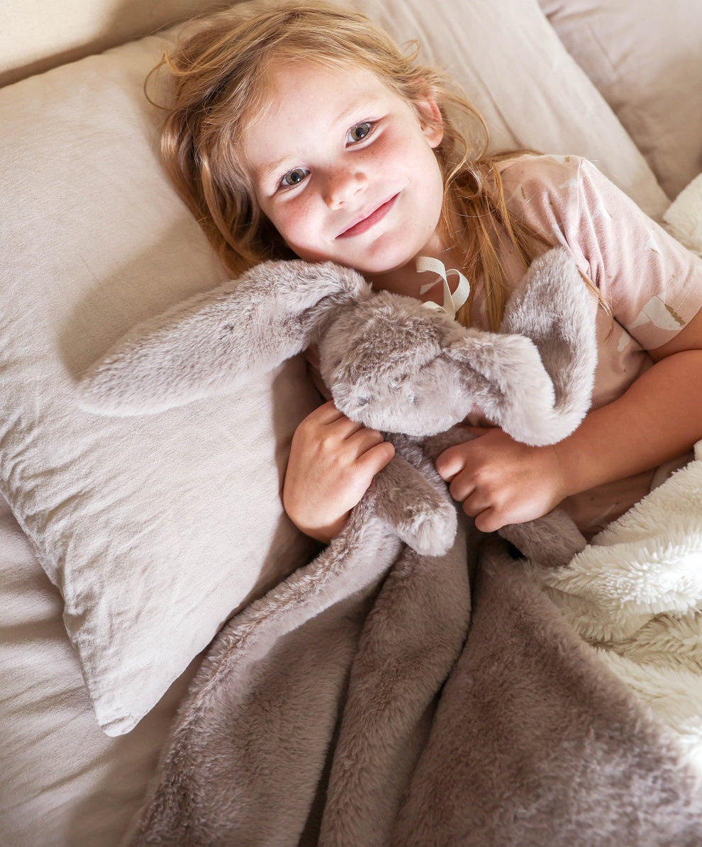 Alimrose Darcey Lovey Blanket - Grey (60cm)