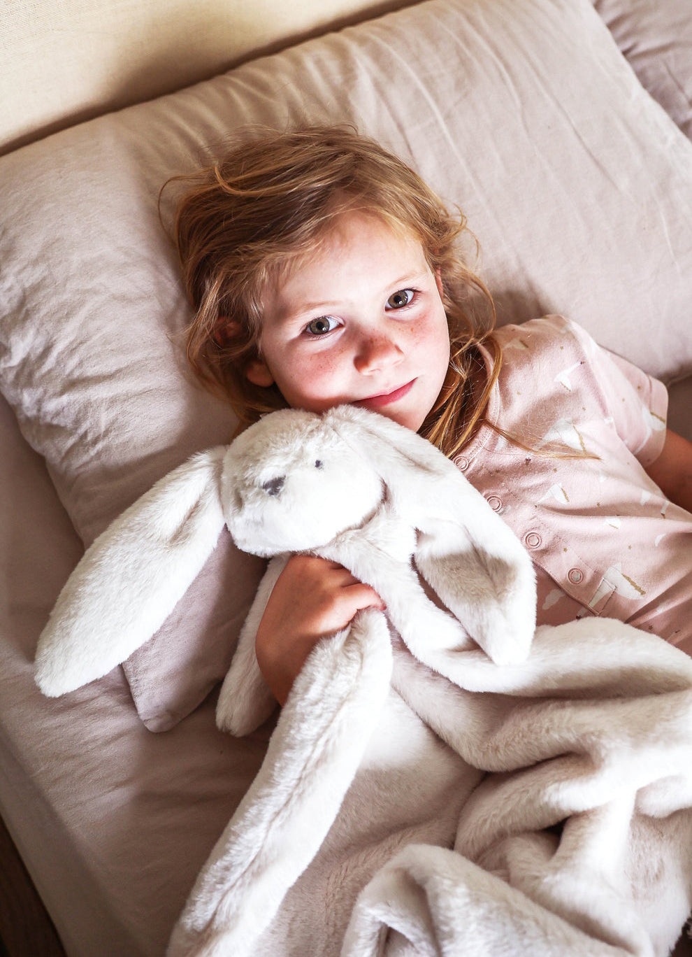 Alimrose Darcey Lovey Blanket - Ivory (60cm)