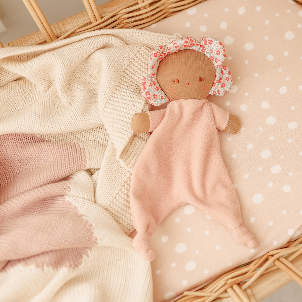 Alimrose Flower Baby Comforter - Sweet Floral