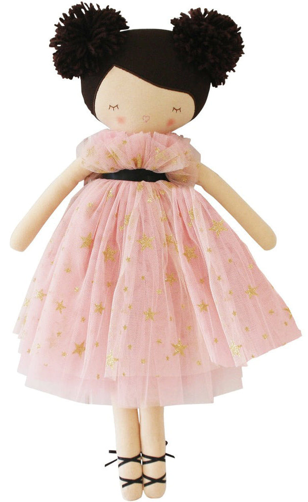 Alimrose Halle Ballerina Doll - Fair & Brunette (48cm)