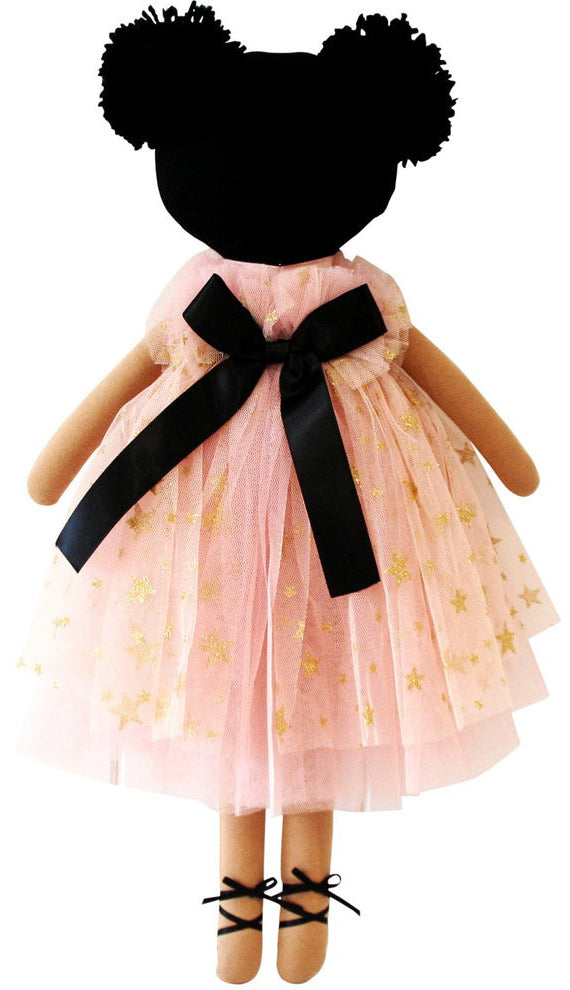 Alimrose Halle Ballerina Doll - Light Brown & Ebony (48cm)