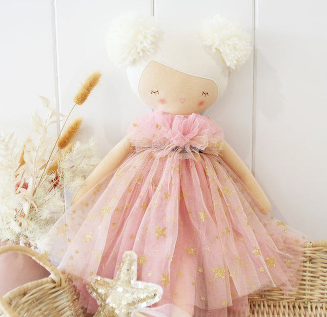 Alimrose Halle Ballerina Doll - Fair & Blonde (48cm)