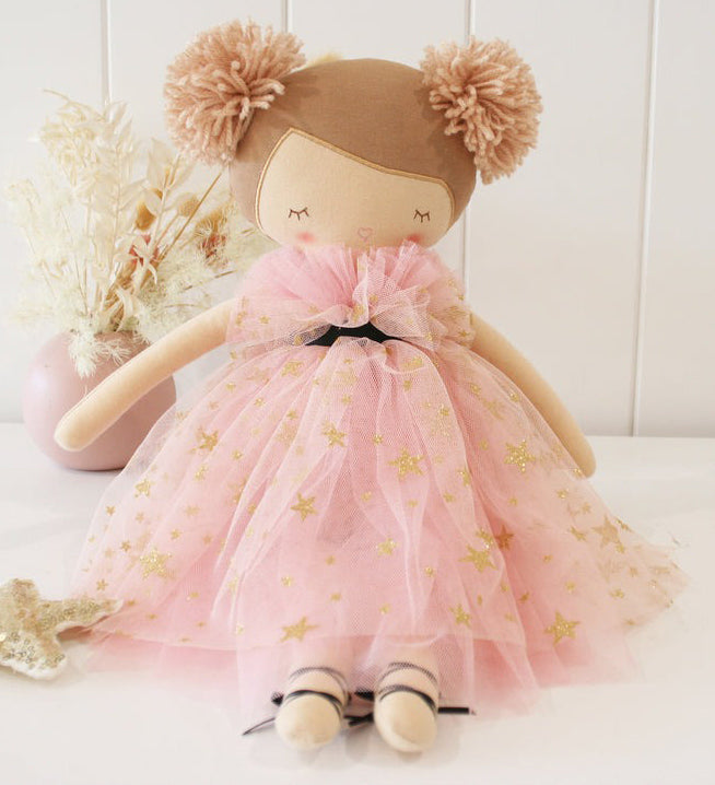 Alimrose Halle Ballerina Doll - Fair & Strawberry Blonde (48cm)