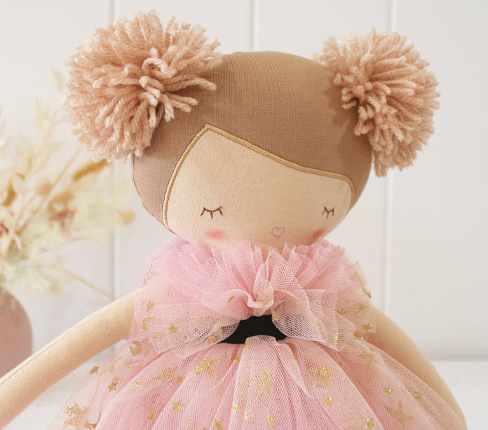Alimrose Halle Ballerina Doll - Fair & Strawberry Blonde (48cm)