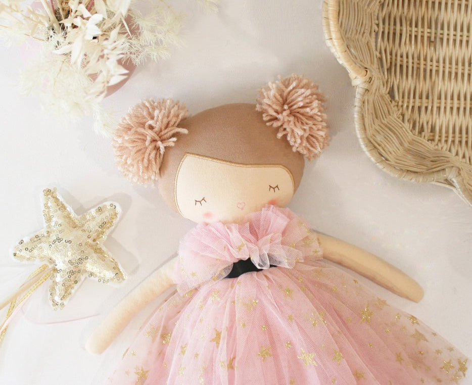 Alimrose Halle Ballerina Doll - Fair & Strawberry Blonde (48cm)