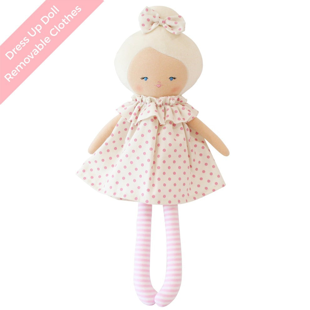 Alimrose Harper Doll - Berry Polka (42cm)