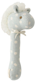 Alimrose Horse Stick Rattle - Duck Egg Blue