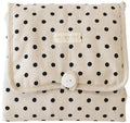 Alimrose Little Traveller Change Mat - Black Linen Spot