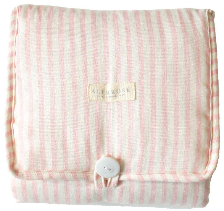Alimrose Little Traveller Change Mat - Pink Stripe