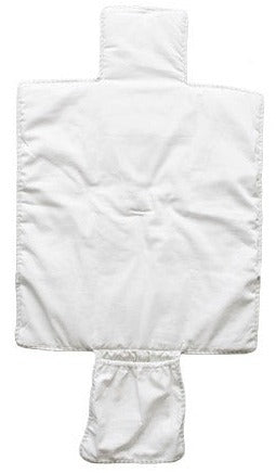 Alimrose Little Traveller Change Mat - Black Linen Spot