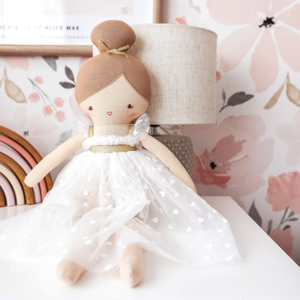Alimrose Lottie Doll - Ivory (52cm)