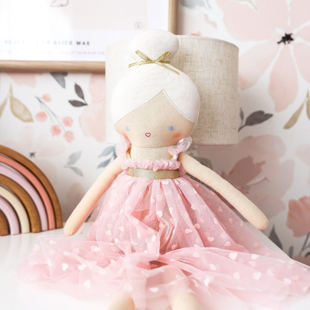 Alimrose Lottie Doll - Pale Pink (52cm)