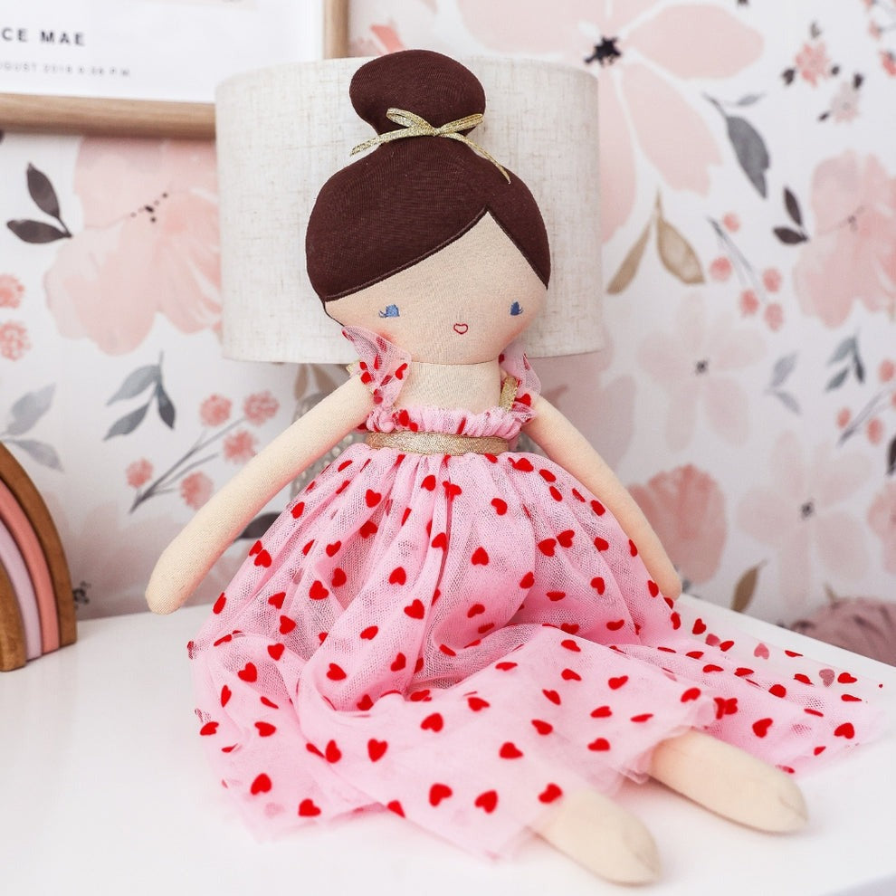 Alimrose Lottie Doll - Red Pink (52cm)